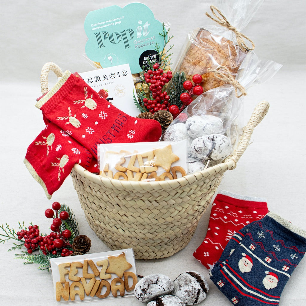 Capazo navideño
