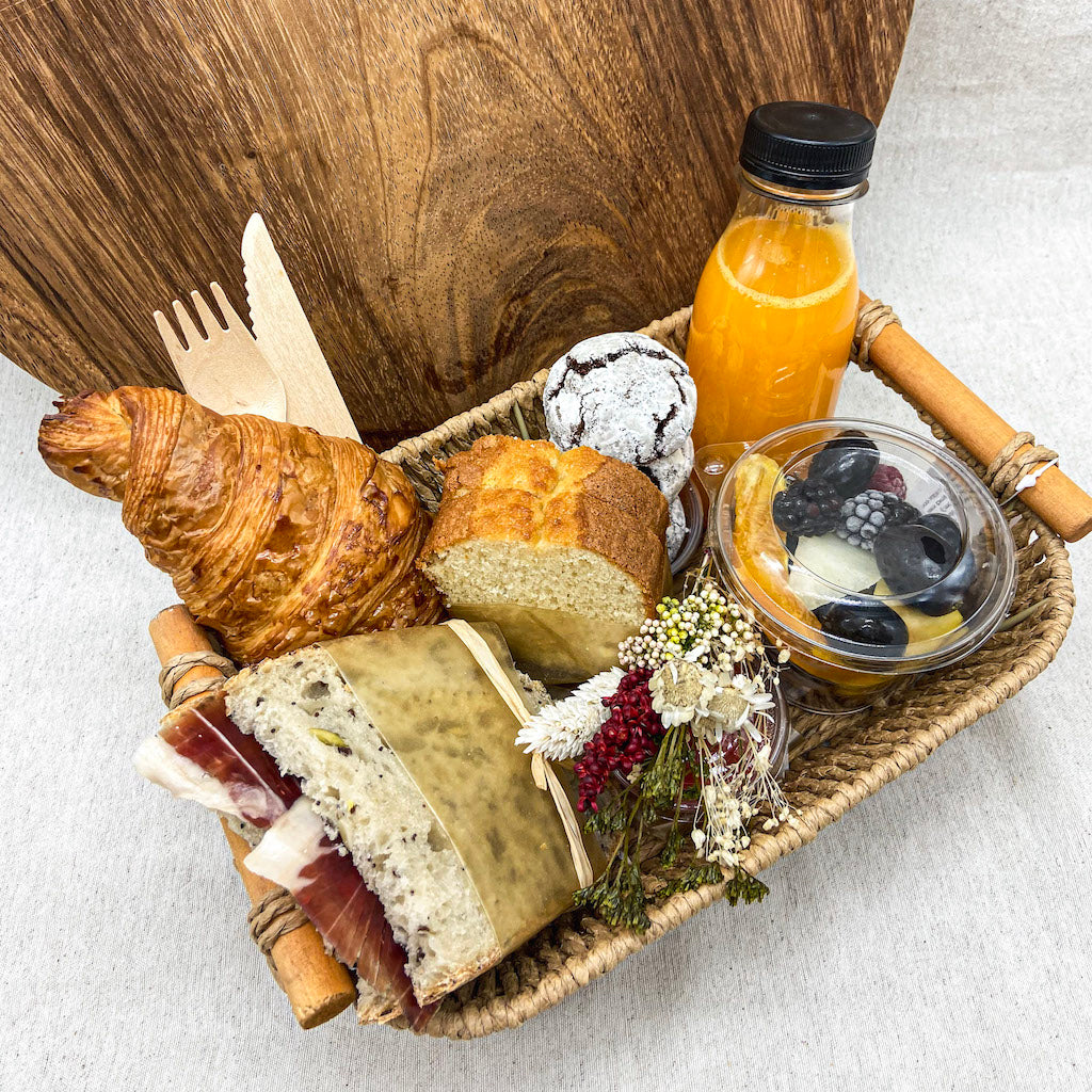 Cesta desayuno premium