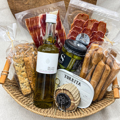 Cesta gourmet ibérica